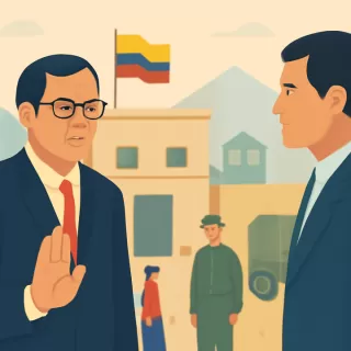 Petro prohíbe que De la Espriella asuma la presidencia en un cuartel militar