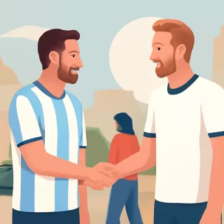 Harry Kane reconoció la trayectoria de Lionel Messi previo a la semifinal del Mundial 2026