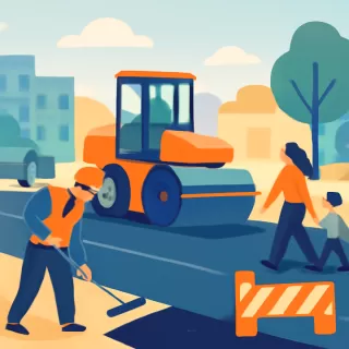 La reconstrucción de calle Perigán en Gualeguaychú avanza a la fase de asfaltado