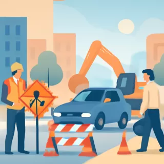 Reprograman obras en calle Yrigoyen con cortes viales desde el 8 de julio en Mendoza