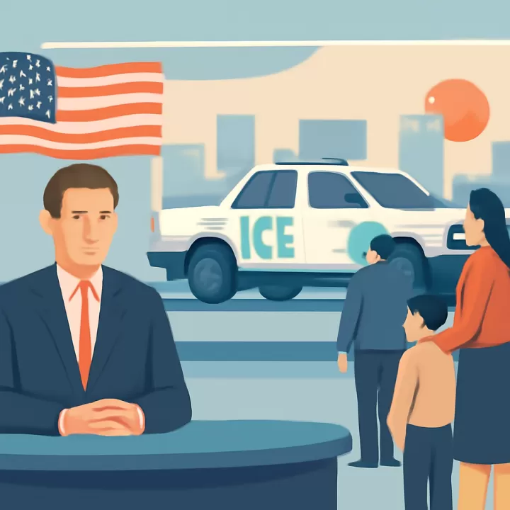 Trump rechaza suspender detenciones de vehículos de ICE tras tiroteos mortales