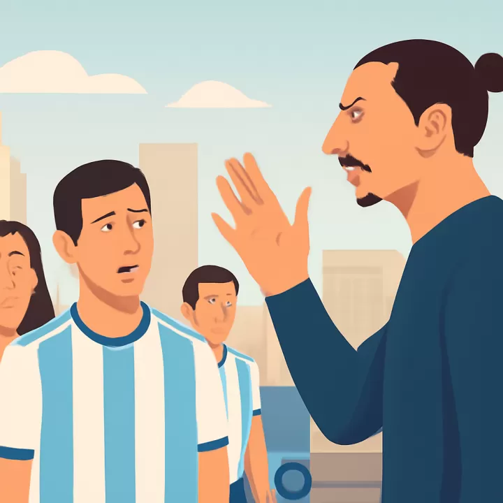 Zlatan Ibrahimovic genera polémica antes de la semifinal Argentina vs Inglaterra en el Mundial 2026