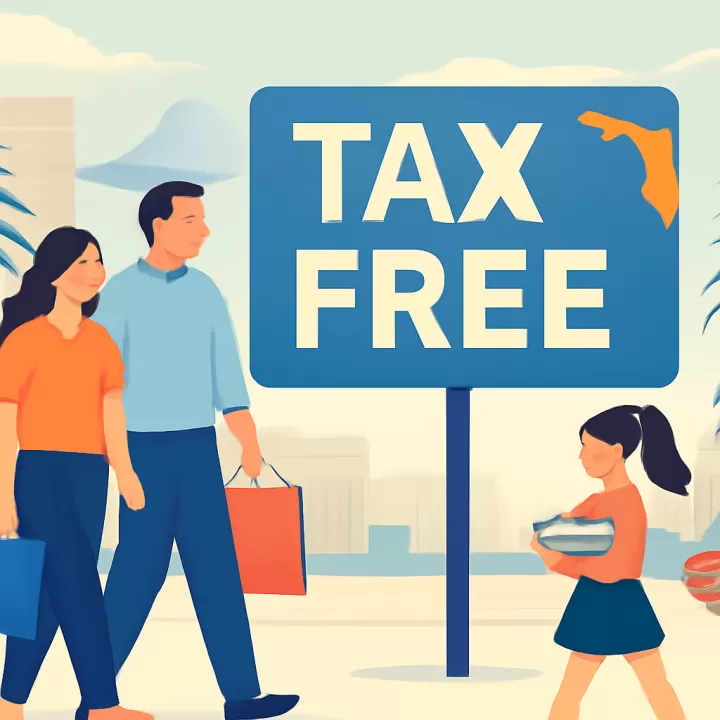 Florida activa un mes de compras escolares libres de impuestos