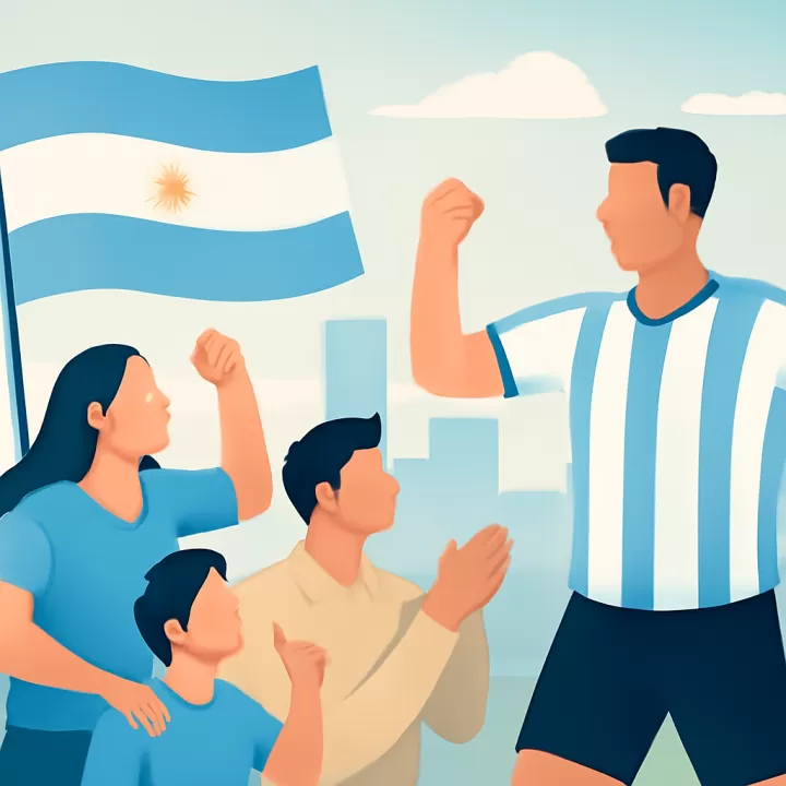 Olé presenta póster doble del triunfo de Argentina sobre Inglaterra en semifinales del Mundial 2026