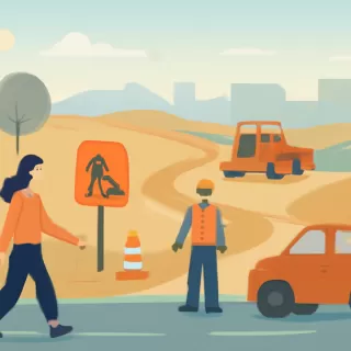 Habilitan desvío de ripio en la Ruta Provincial 6 por obras y solicitan precaución