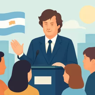 Disminuye la imagen positiva de Milei entre libertarios y votantes del PRO y la UCR