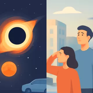 Estrellas de Hawking: la teoría sobre agujeros negros primordiales que devoran estrellas desde dentro