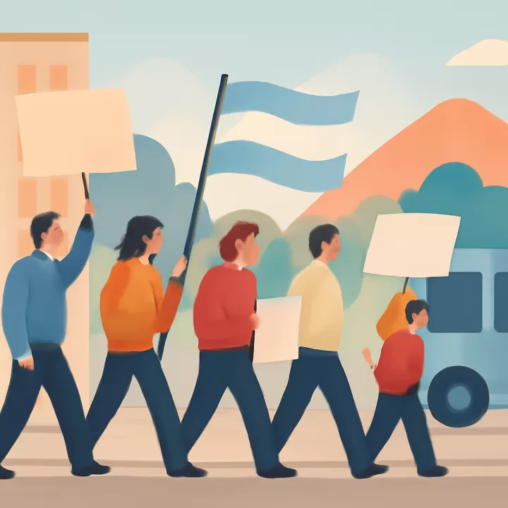 Trabajadores de la CNEA se movilizaron en Bariloche por despidos y denuncian desmantelamiento en ciencia