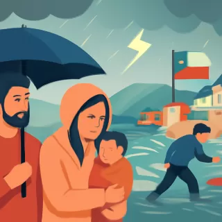 Temporal en Chile provoca cuatro fallecidos y activa alerta roja en Valparaíso