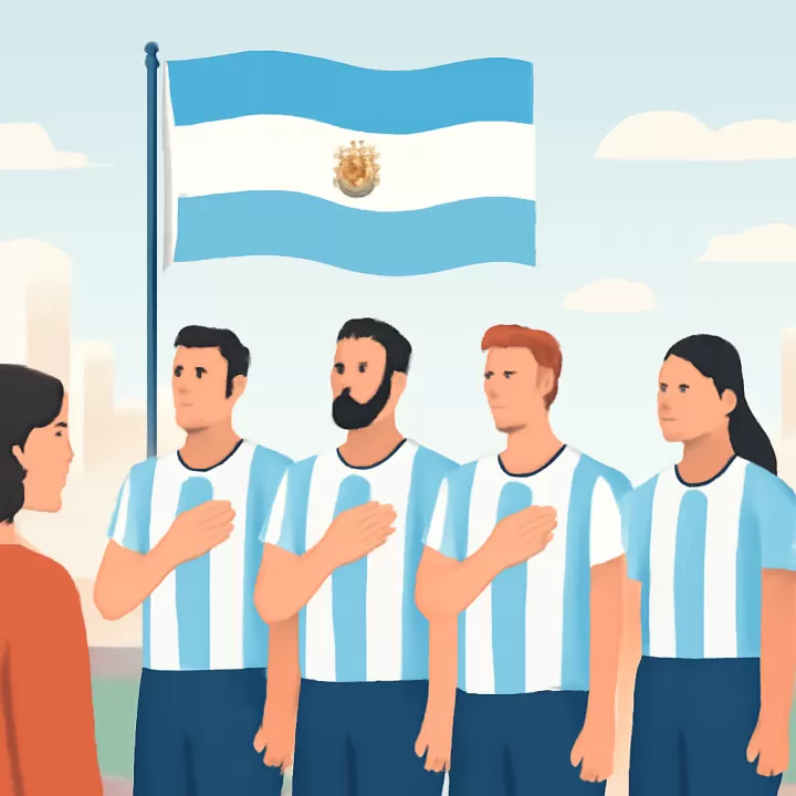 Himno Nacional interpretado por la Selección Argentina en la final del Mundial 2026