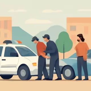Persecución policial en El Bolsón termina con detención tras choque a patrullero