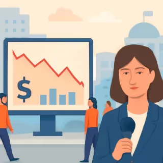 Riesgo país sube a 419 puntos y el índice Merval registra una caída del 3,1% en la última semana