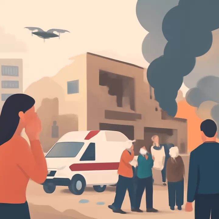 Ataque con drones de Ucrania en Kotovsk, Rusia, causa siete muertos y 24 heridos