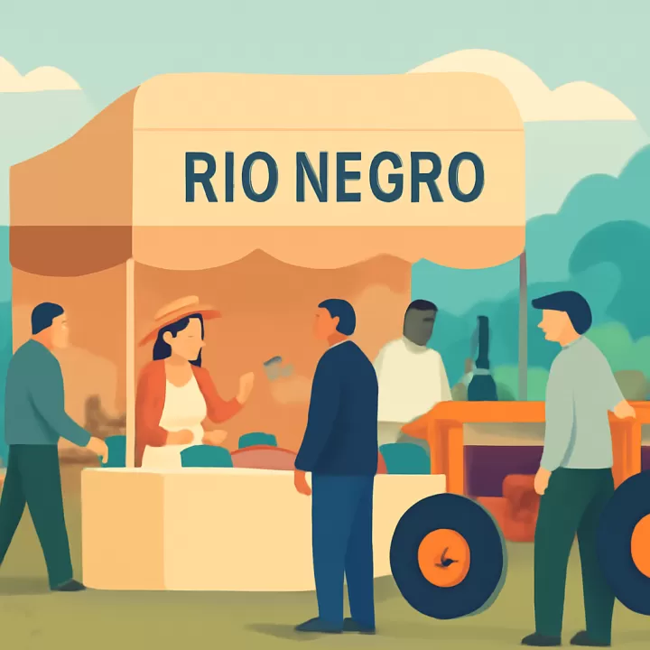 Actividades del stand de Río Negro en la Exposición Rural de Palermo del 17 al 26 de julio