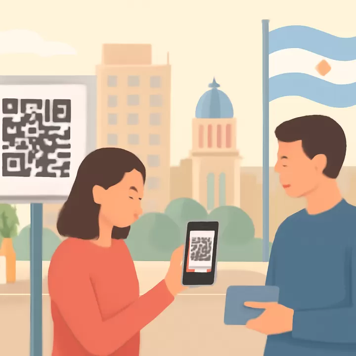 Pagos con QR en Argentina sumaron 102,5 millones en mayo, casi la totalidad de transferencias interoperables