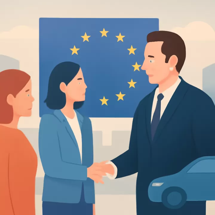 Elon Musk acuerda implementar medidas de la Unión Europea para evitar multa