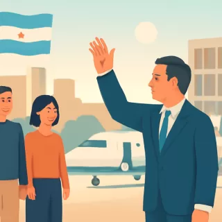 El senador Bartolomé Abdala viajó a Estados Unidos para presenciar la final del Mundial