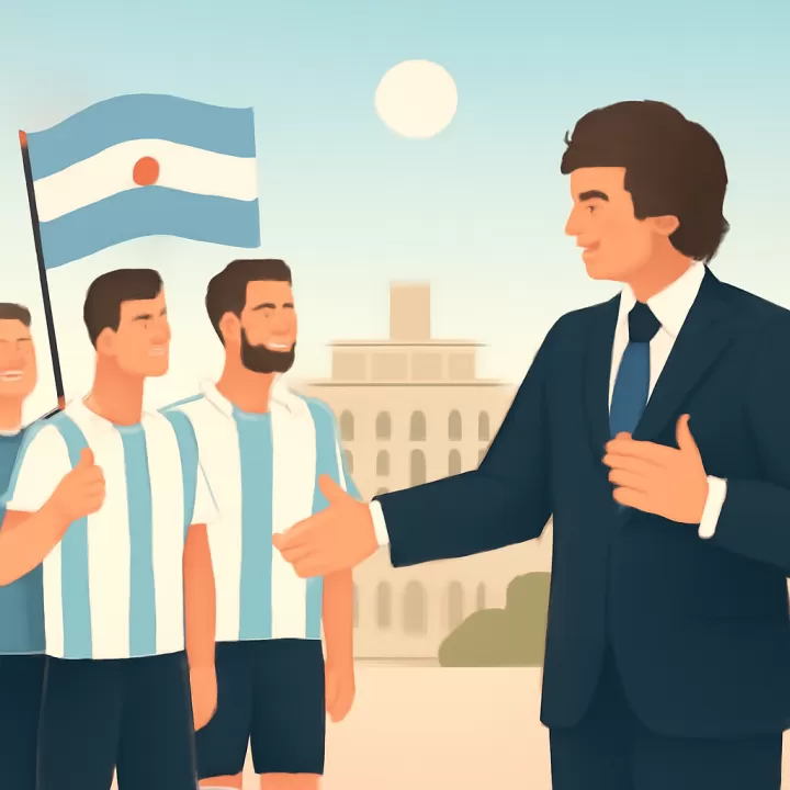 "Hasta el final con las botas puestas": el agradecimiento de Milei a la Selección Argentina tras el Mundial 2026