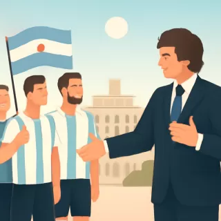 "Hasta el final con las botas puestas": el agradecimiento de Milei a la Selección Argentina tras el Mundial 2026