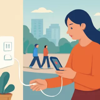 Recomendaciones para conectar correctamente el cargador del celular