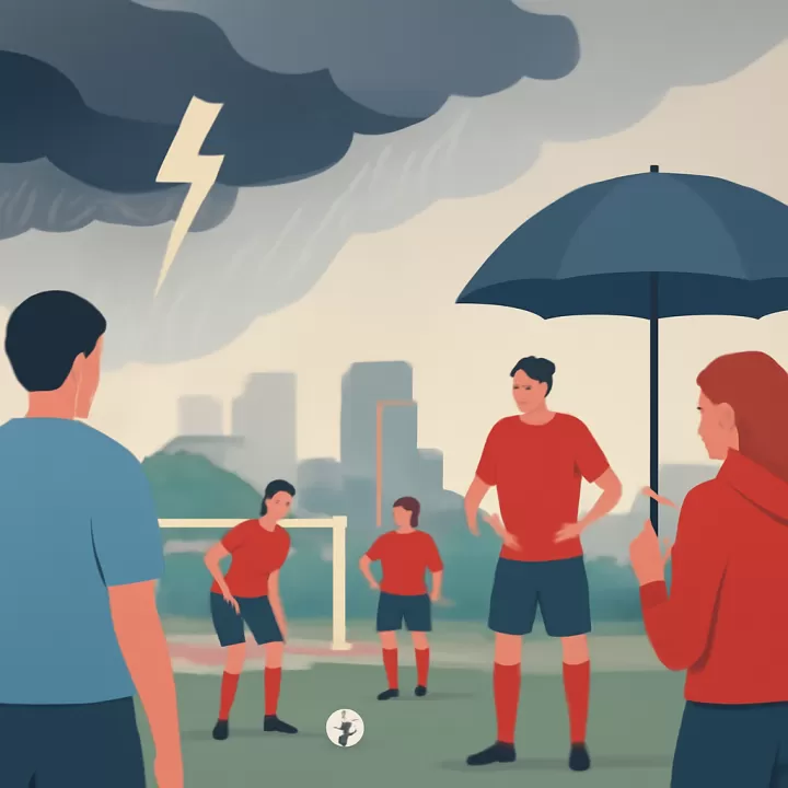 España interrumpió su entrenamiento en Nueva Jersey antes de la final del Mundial 2026 por tormenta eléctrica