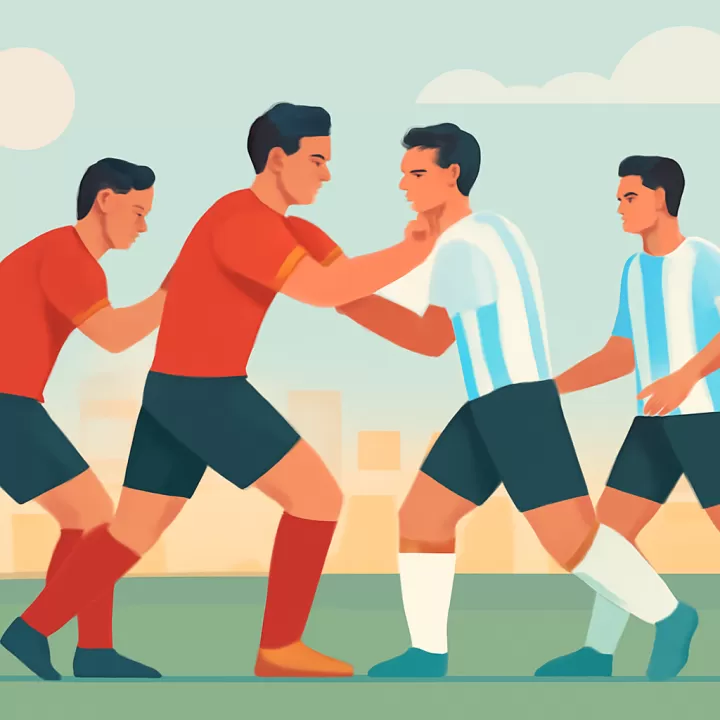 Incidentes entre jugadores de España y Argentina tras la final del Mundial 2026