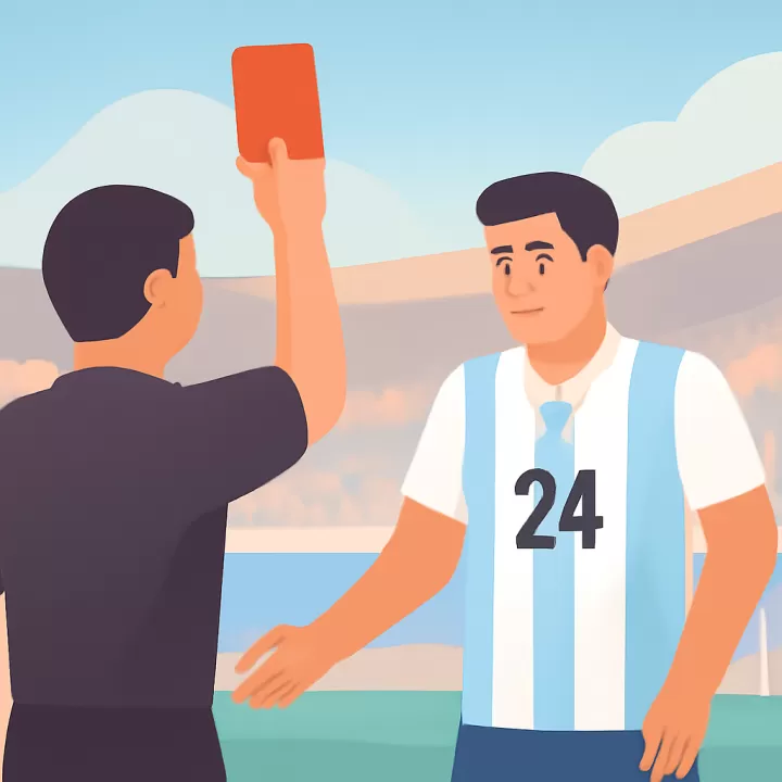 Expulsión de Enzo Fernández en la final del Mundial 2026 fue correcta según árbitro