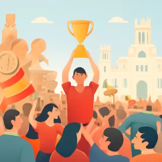 La selección española celebra en Madrid su título mundial ante dos millones de seguidores