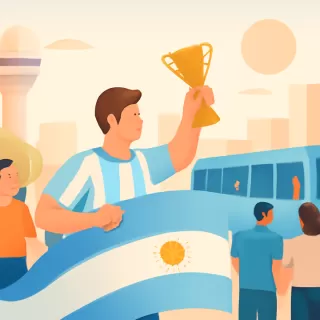 La Selección Argentina vuelve al país tras el Mundial 2026 en Estados Unidos