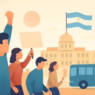 La CGT inicia plan de protestas contra el gobierno tras el Mundial