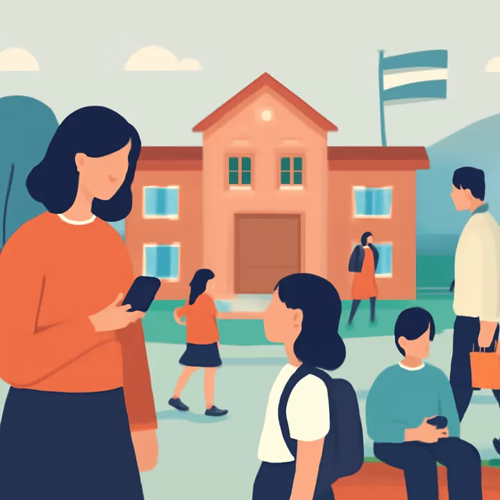 Río Negro consolida su política de uso responsable de celulares en las escuelas