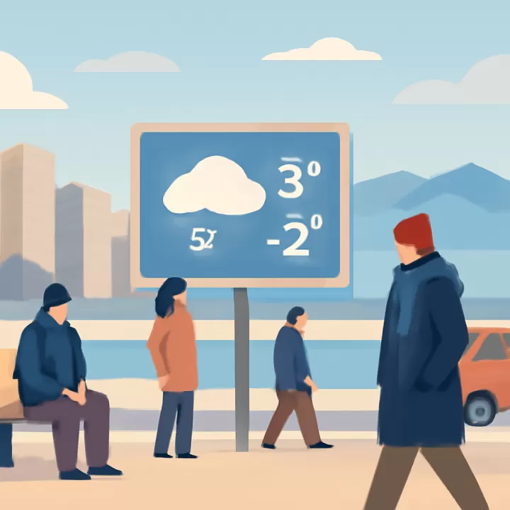 Bajas temperaturas y clima estable en Comodoro Rivadavia el lunes 20 de julio de 2026