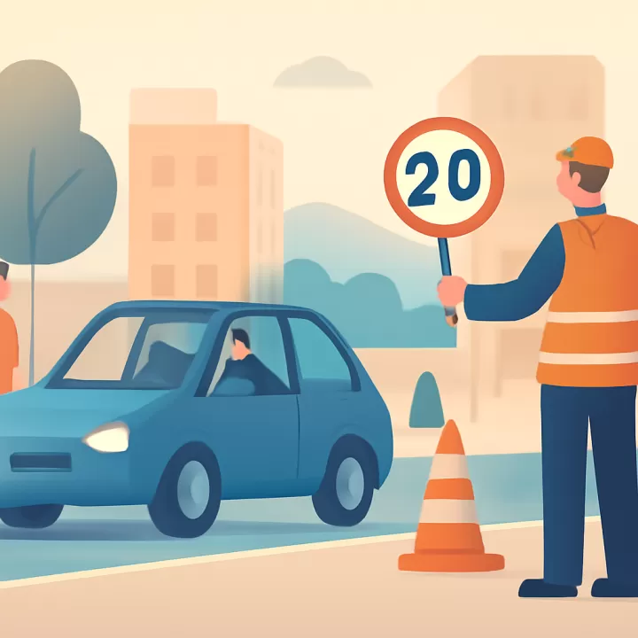 Habilitan media calzada en avenida Ducós y solicitan circular a 20 km/h