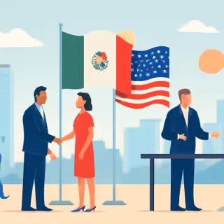 México y Estados Unidos inician la revisión anual del TMEC en Ciudad de México