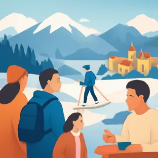 El Bolsón presenta su oferta turística de invierno con actividades en la naturaleza y gastronomía