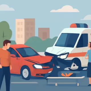 Grave choque frontal en la Ruta Nacional 22 dejó un conductor hospitalizado en General Roca