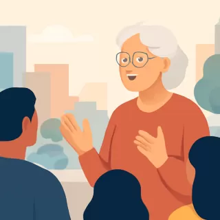 Mujer de 73 años habla sobre amor propio y la invisibilidad social en la tercera edad