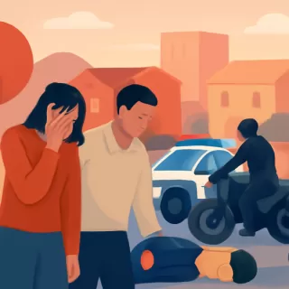 Policía asesinado por motochorros en Loma Hermosa genera temor en el barrio