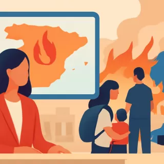 España declara emergencia nacional por incendios en Madrid y Ávila