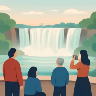 Las Cataratas del Iguazú superan los 8 millones de litros por segundo tras la crecida del río