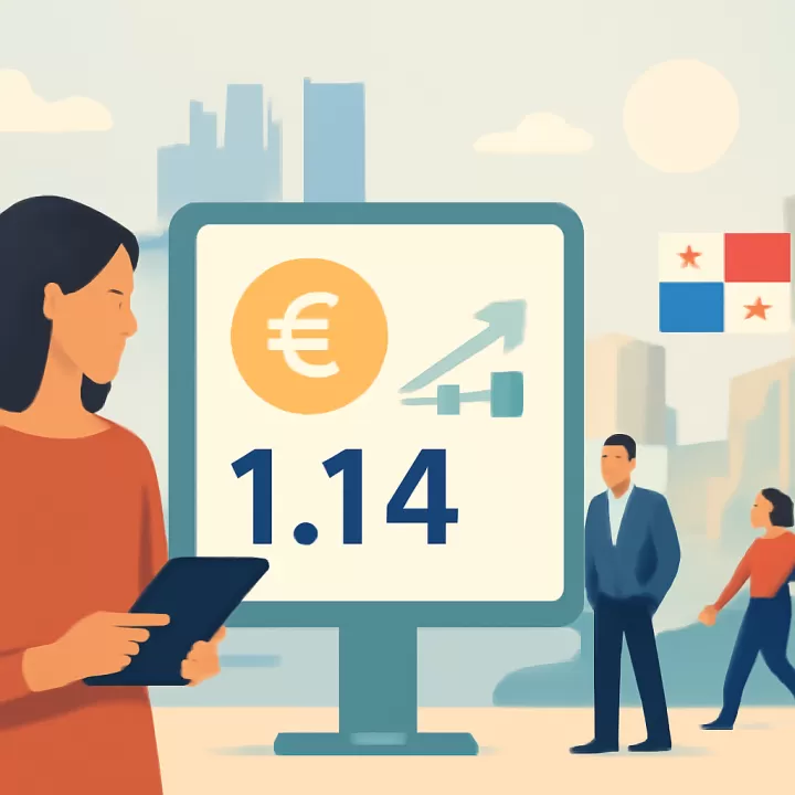 Cotización del euro en Panamá este sábado 25 de julio de 2026