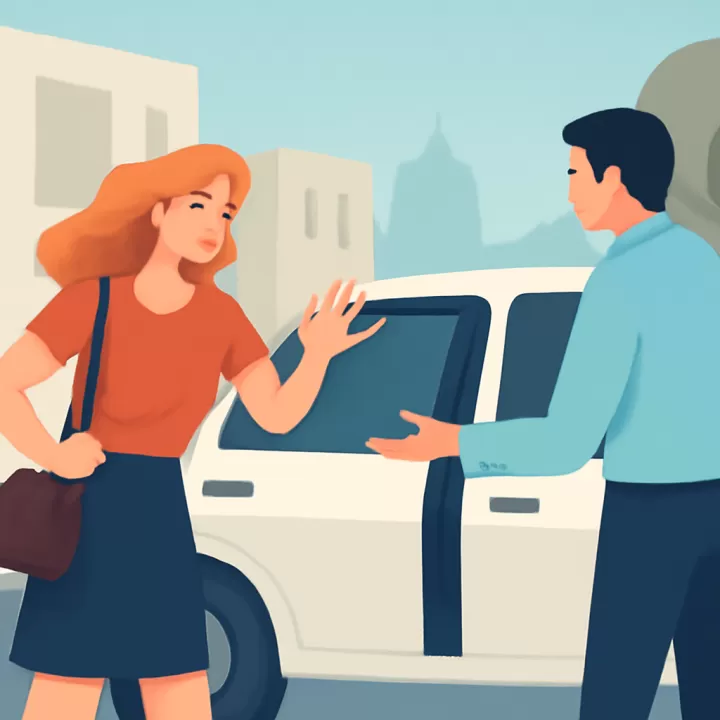 Julieta Poggio denunció que un chofer de app la hizo descender durante un viaje