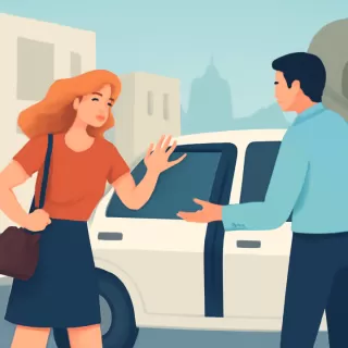 Julieta Poggio denunció que un chofer de app la hizo descender durante un viaje