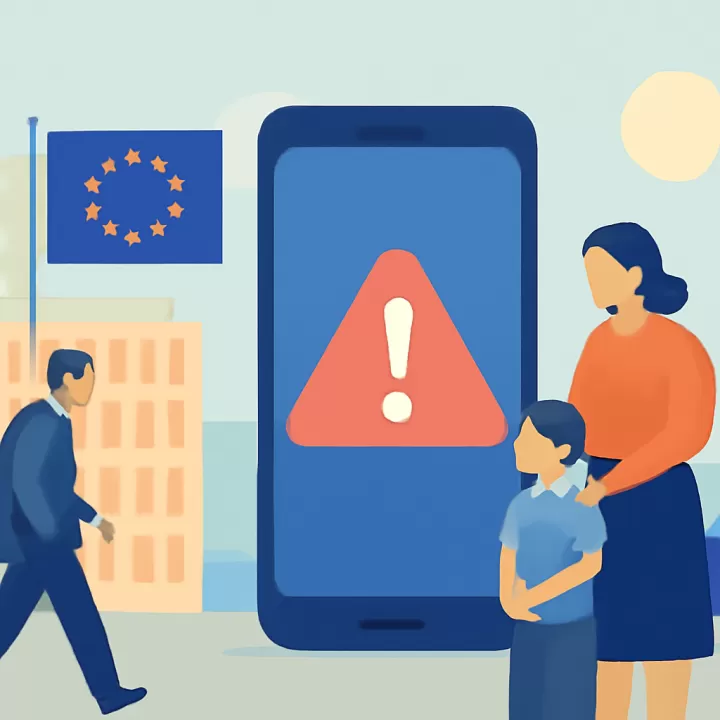 La Unión Europea advierte a TikTok por deficiencias en la protección de menores