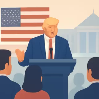 Donald Trump retoma su discurso en la cena de corresponsales tras intento de atentado