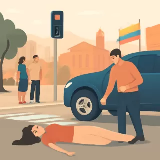 Ejecutan a empresaria y modelo en un semáforo en Pitalito, Colombia