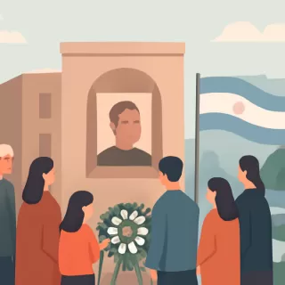 Homenaje a Luis Steinberg y Luis García, militantes secuestrados en Campo de Mayo