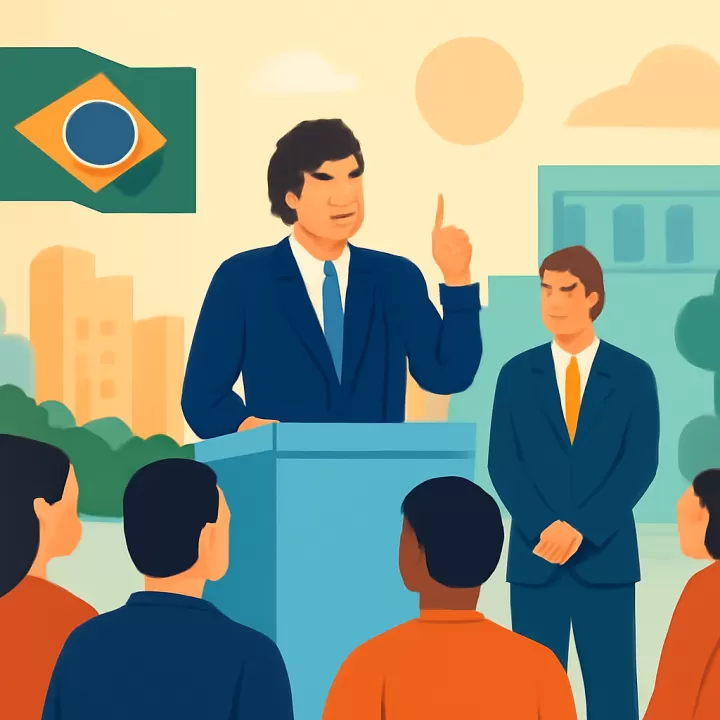 Milei apoya a Flávio Bolsonaro en Brasil y critica duramente a Lula