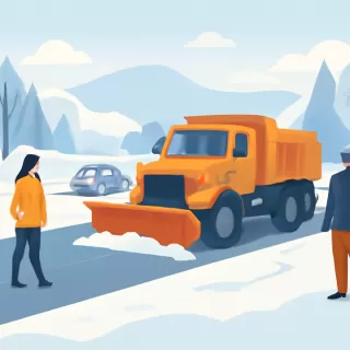 Estado de las rutas provinciales en Río Negro durante el Operativo Invierno 2026