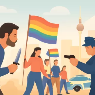 Atacante de la Marcha del Orgullo en Berlín era un simpatizante del Estado Islámico con antecedentes penales